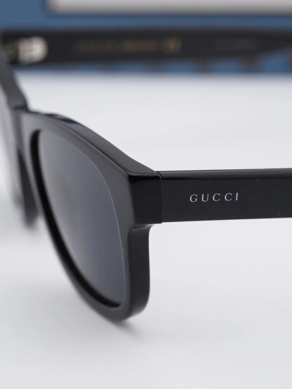 Gucci GG0003S 001 Men Square Sunglasses - Black / Grey
